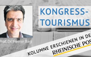Kongress-Tourismus, Kolumne von Heiner Barz, erschienen in der Rheinischen Post